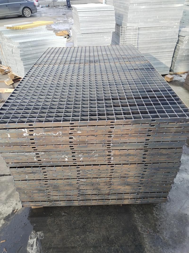 custom painted steel grating