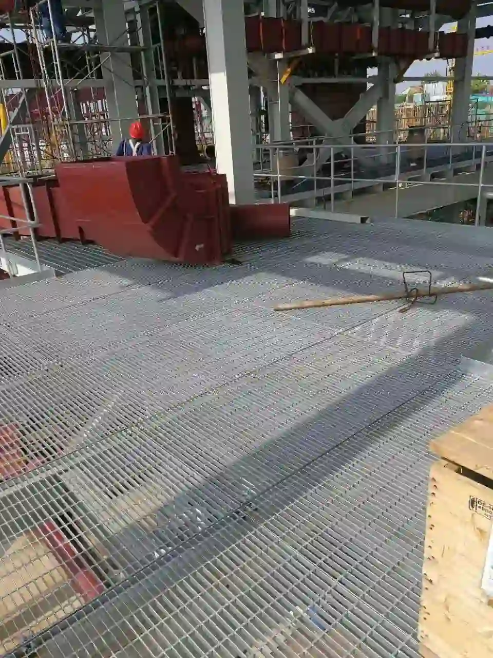 Bar Grating and Riveted Grating for Chemical Plant Walkways