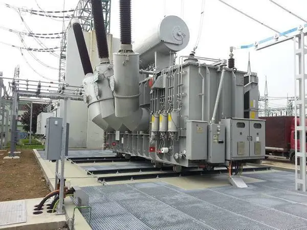 Lưới thép mạ kẽm nhúng nóng cho khu vực đặt máy biến áp