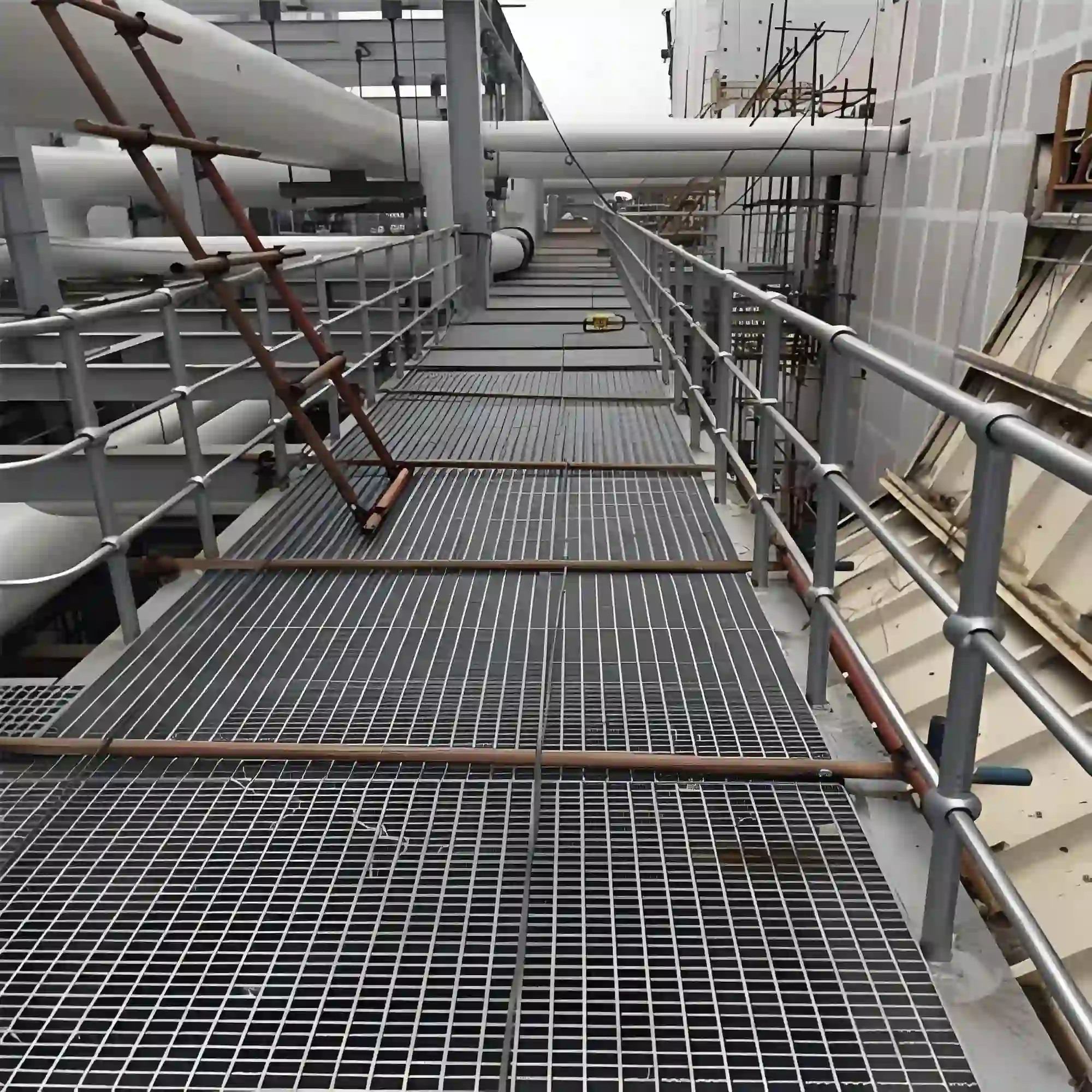 Pipeline Steel Grating Flooring for Strength and Slip Resistance