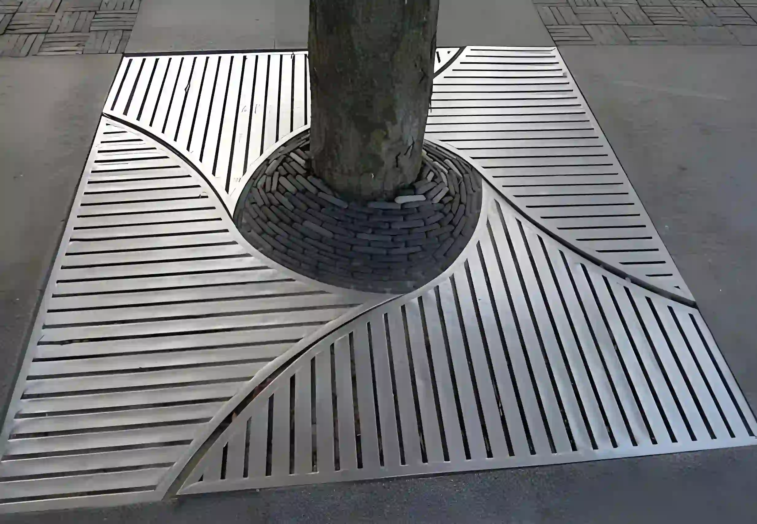 Steel Grating Tree Cover
