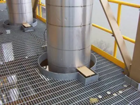 Steel Grating for Oil Storage Facilities and Refineries