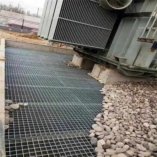 Transformer Reservoir Steel Grating for Drainage and Corrosion Resistance