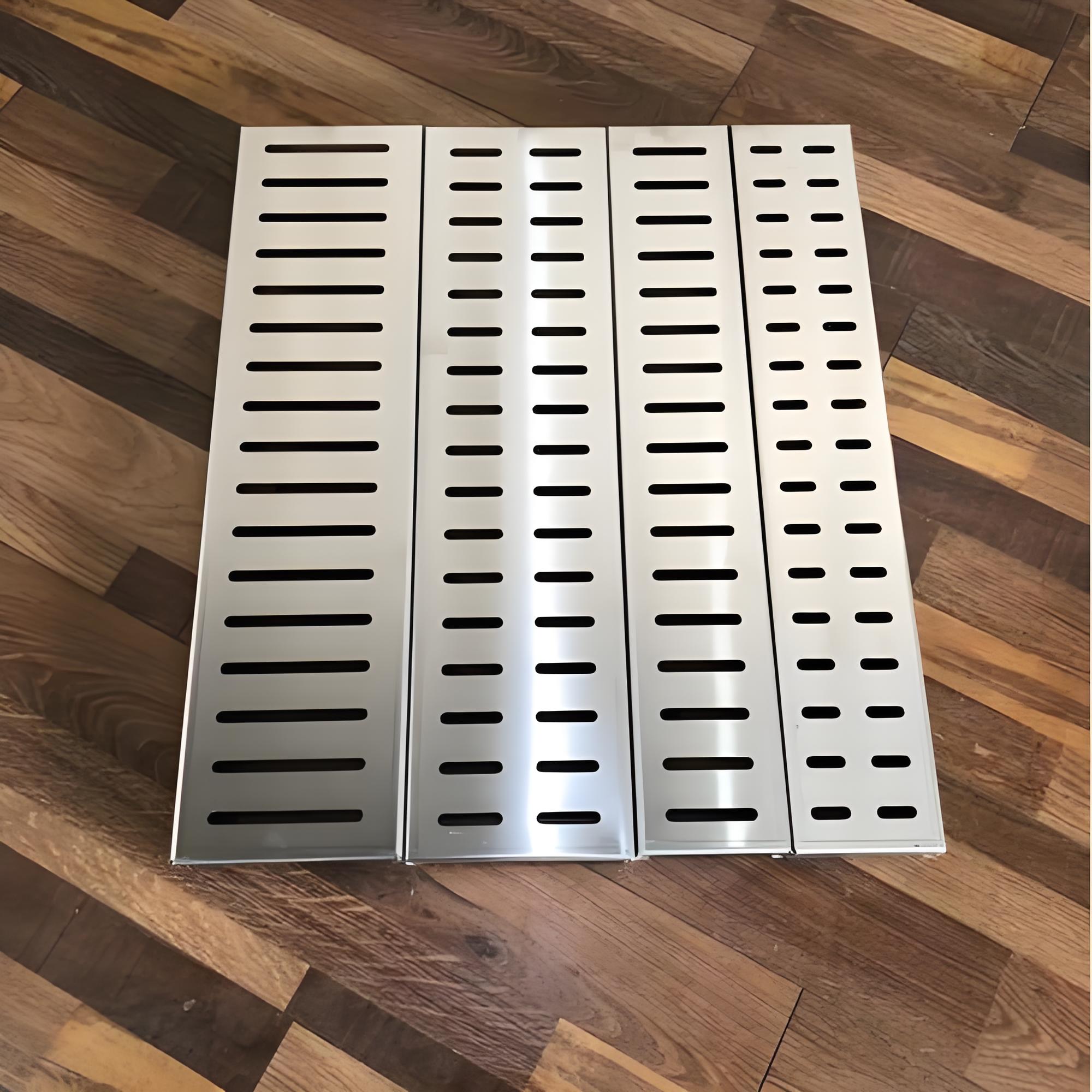 Stainless steel trench cover