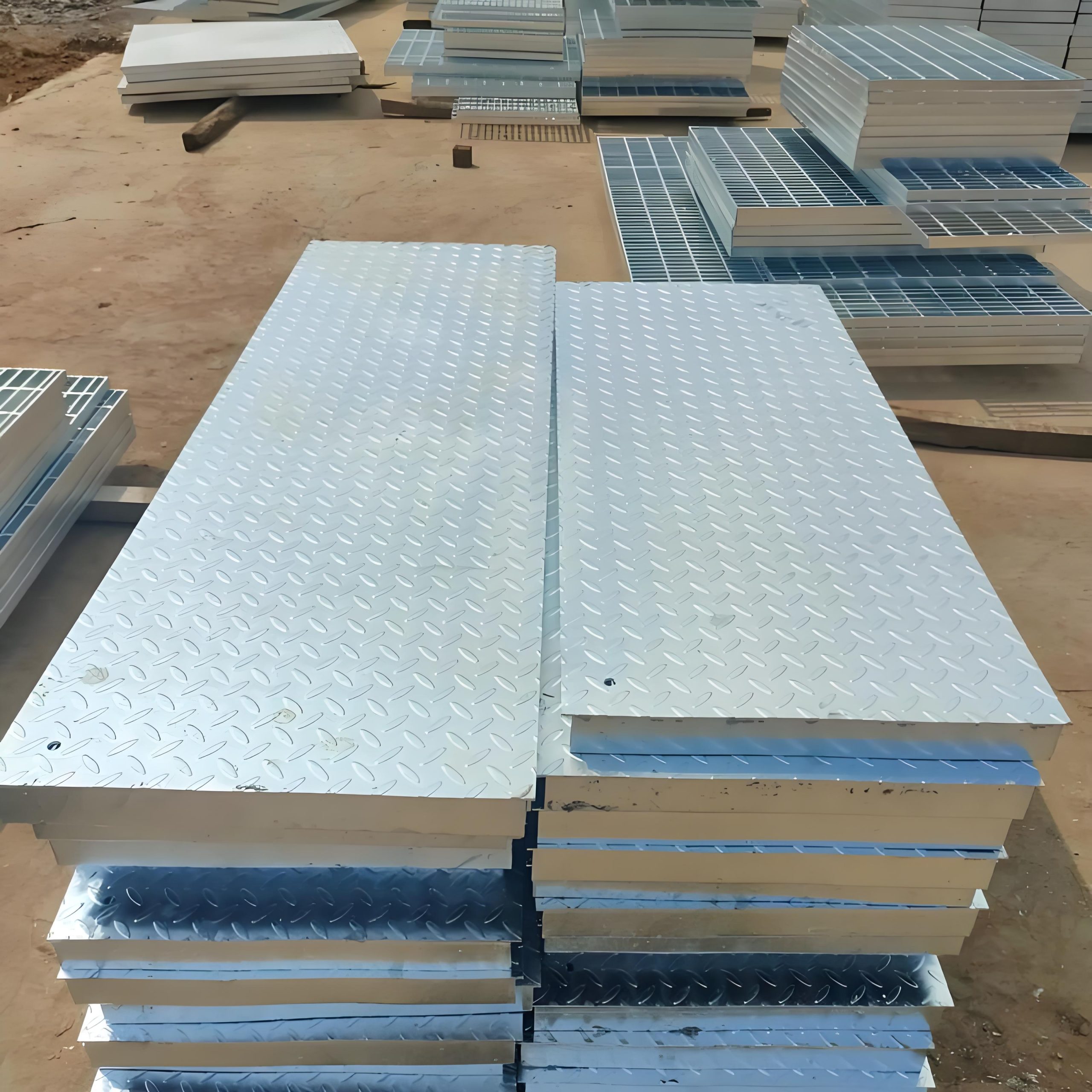 steel trench cover plates