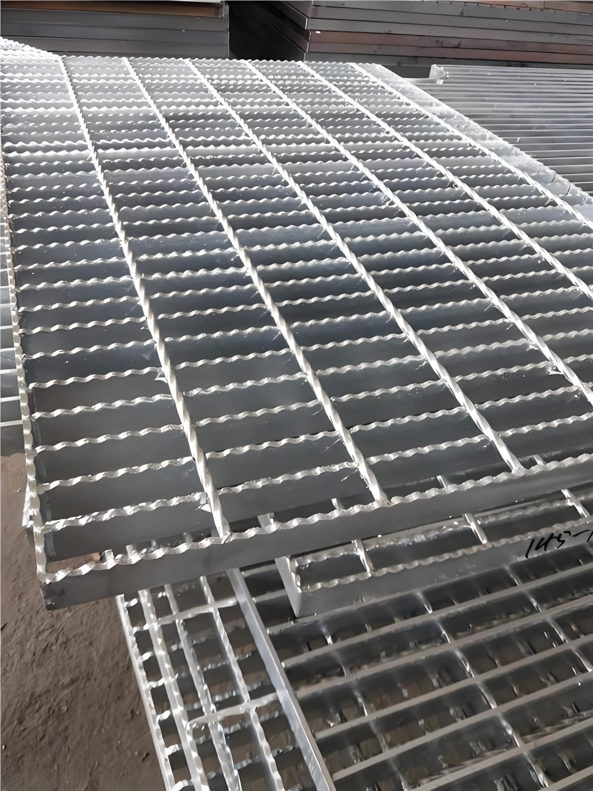Serrated Stainless Steel Grating